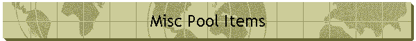 Misc Pool Items
